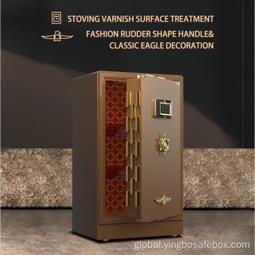 Single Door Safe Box luxury Interior jewelry hidden safe box bank Manufactory